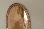 Pair of Swedish Copper Oval Wall Sconces