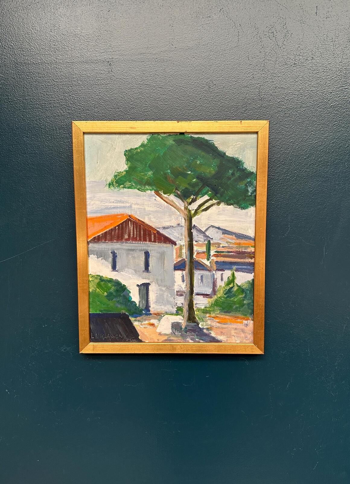 “Tree by the House” by L. Niklasson