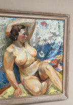 “Nakenstudie” by Hugo Linér (1900–1981)