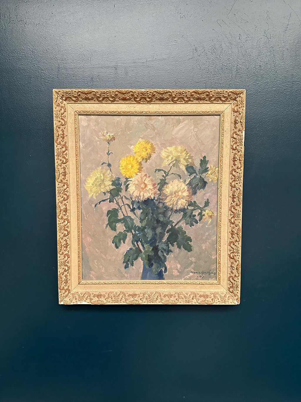 “Chrysanthemums” by Max Hellberg