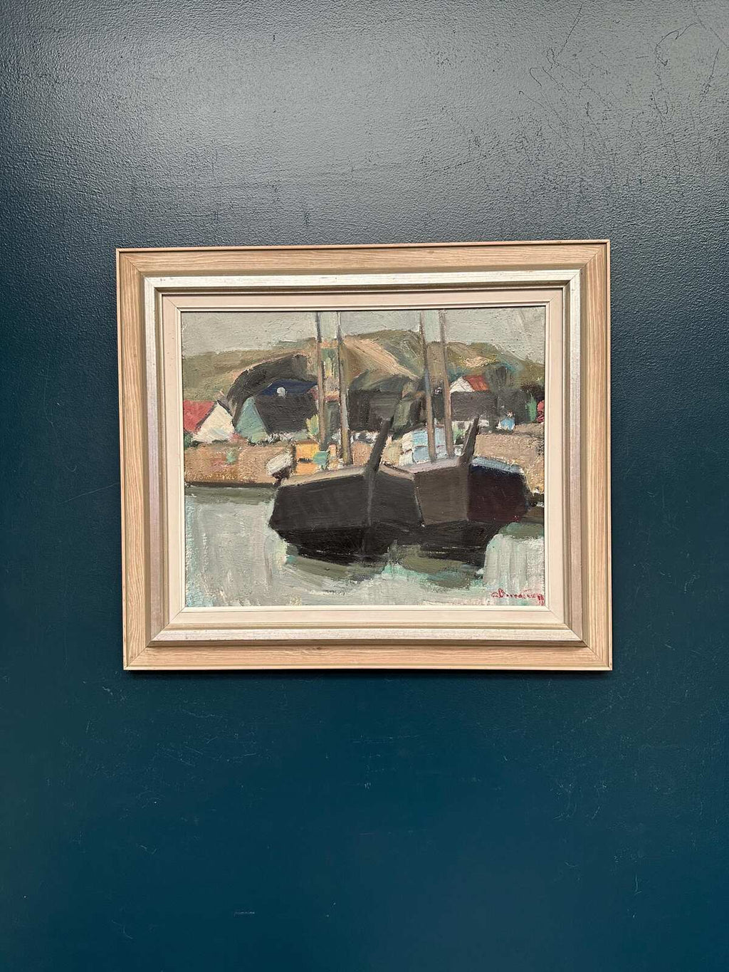 “Fishing Boats in the Harbour” by Carl Berndtsson