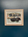 “Fishing Boats in the Harbour” by Carl Berndtsson