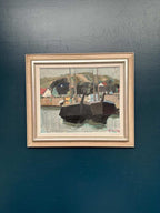 “Fishing Boats in the Harbour” by Carl Berndtsson