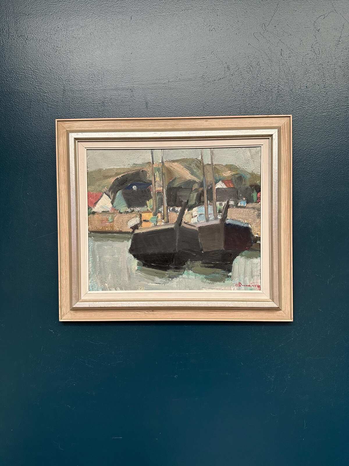 “Fishing Boats in the Harbour” by Carl Berndtsson