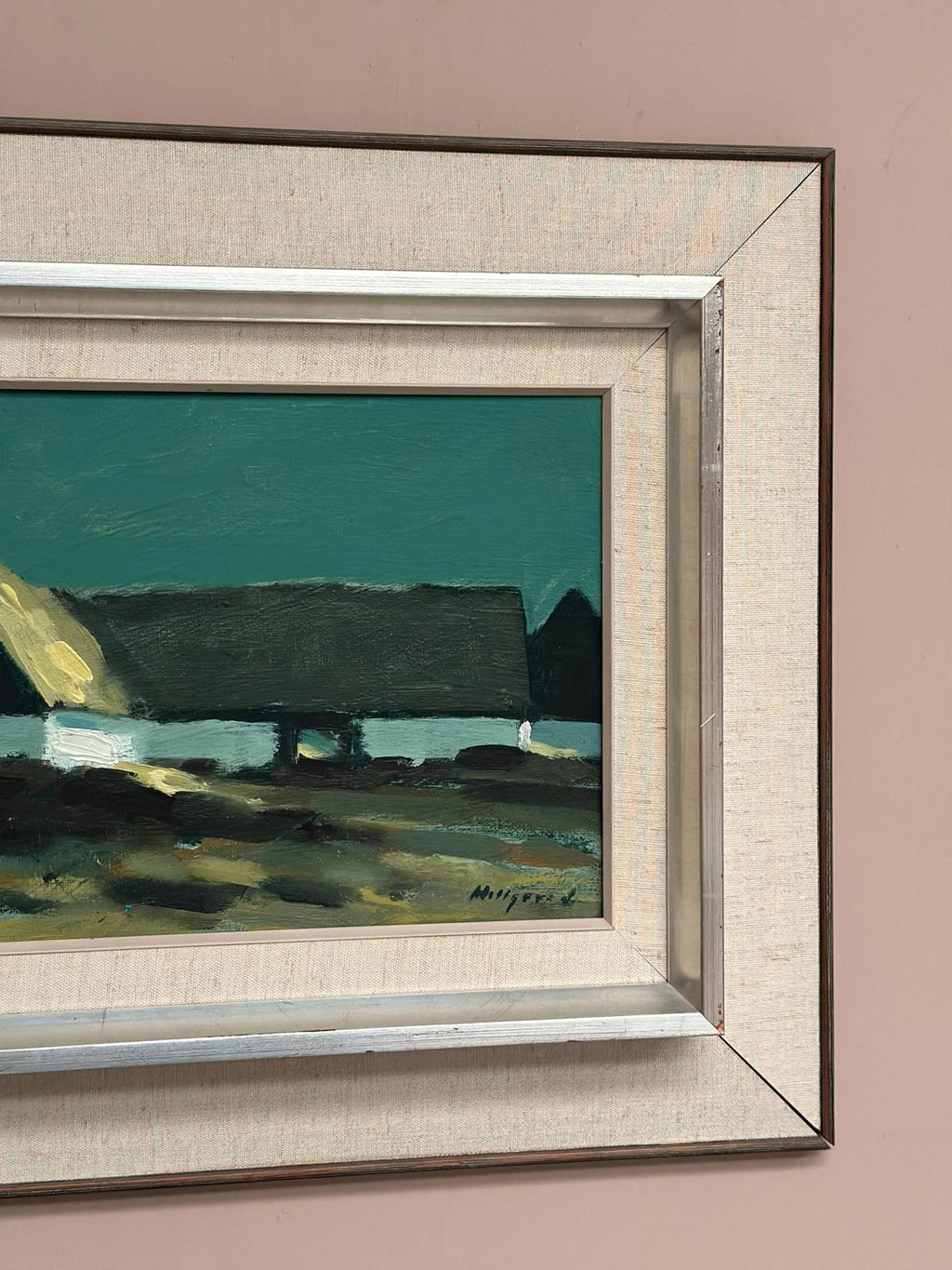 “Farmyard Scene” by Bengt Hillgrund
