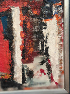 “Cityscape in Red” by Holger Oijens (1907–2004)