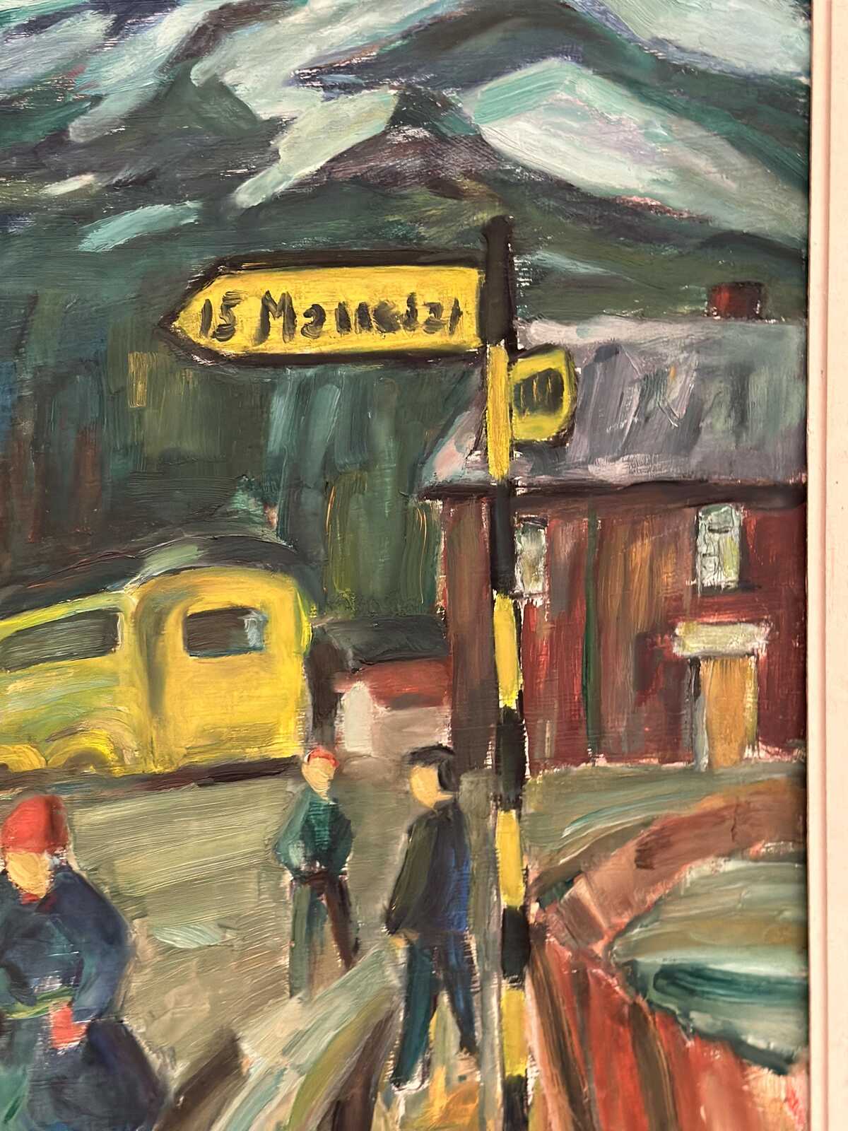 “Figures in the Street” by Georg Andersson