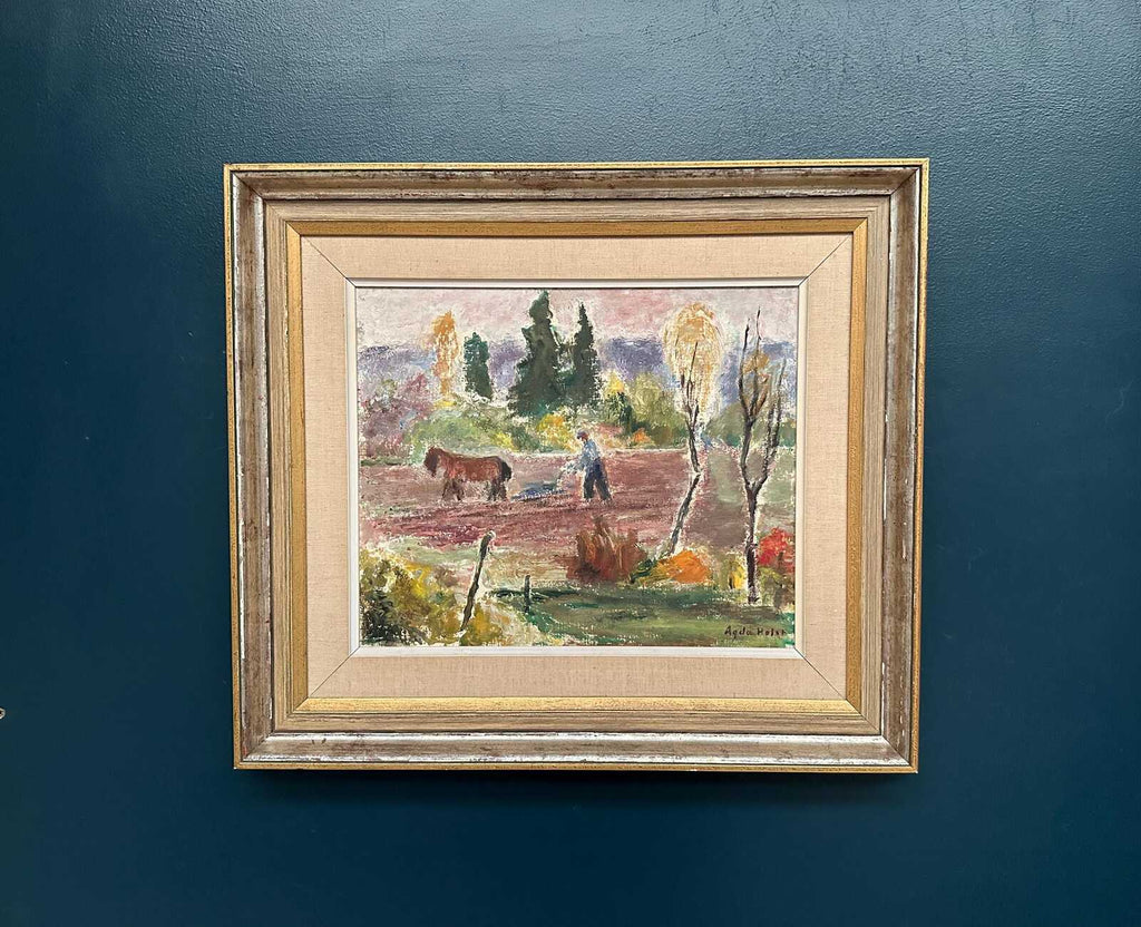 “Spring Plowing” by Agda Holst