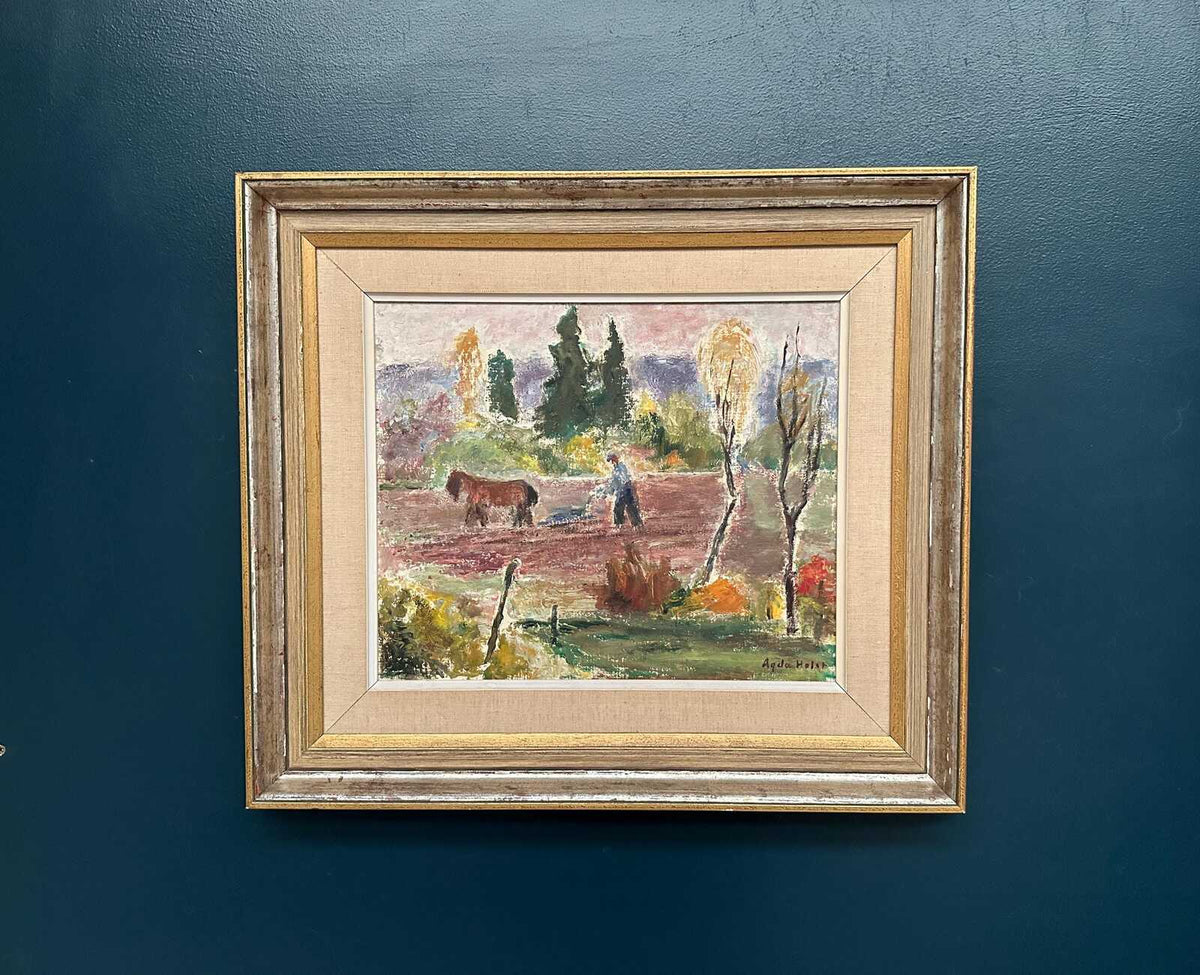 “Spring Plowing” by Agda Holst