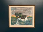 “Landskap med hus” by Kai Nielsen
