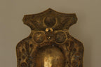 Baroque Style Mid-Century Brass Swedish Sconces
