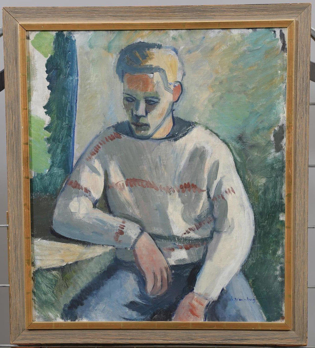 “Portrait of a Man” by Åke Winnberg