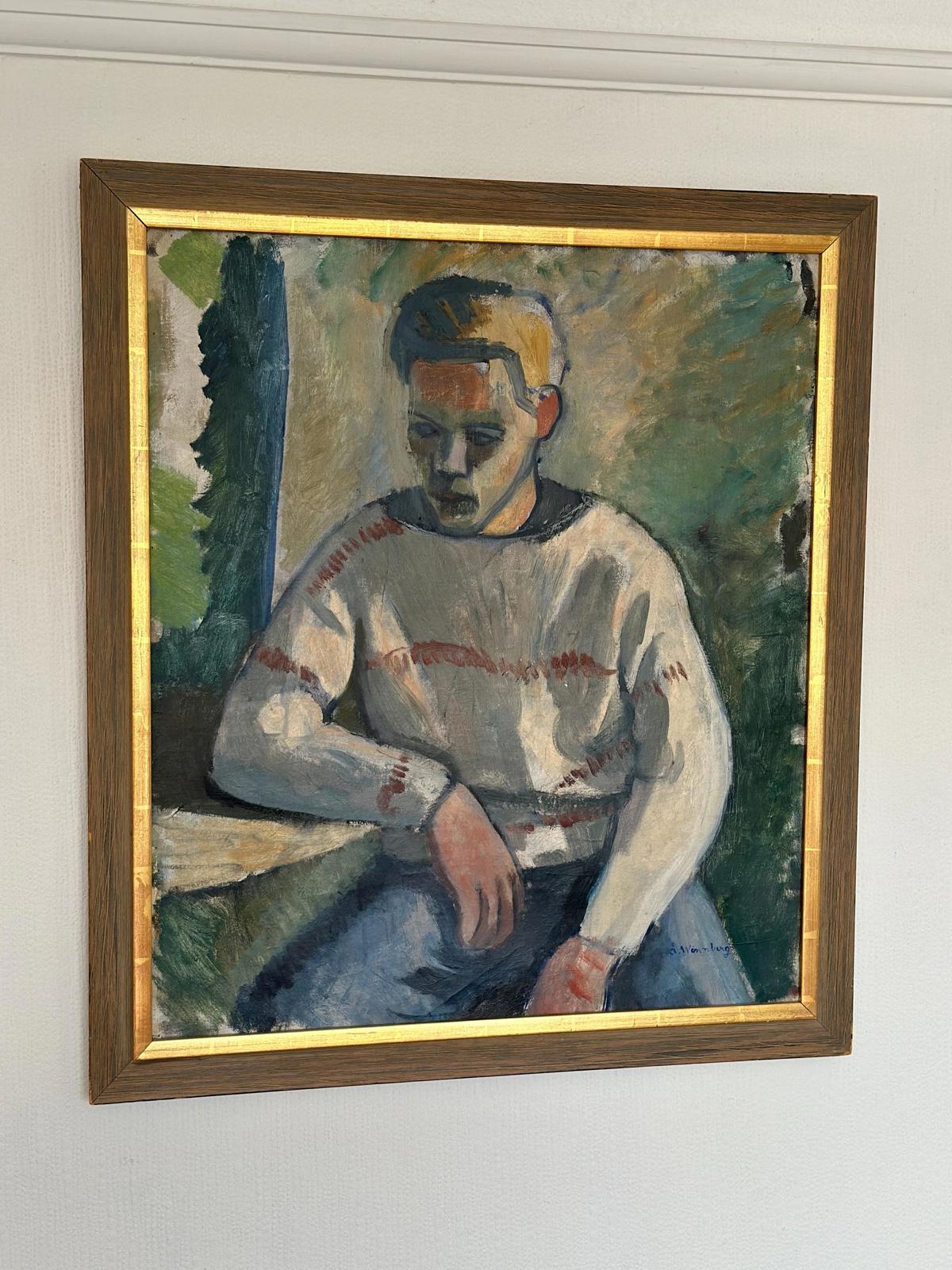 “Portrait of a Man” by Åke Winnberg