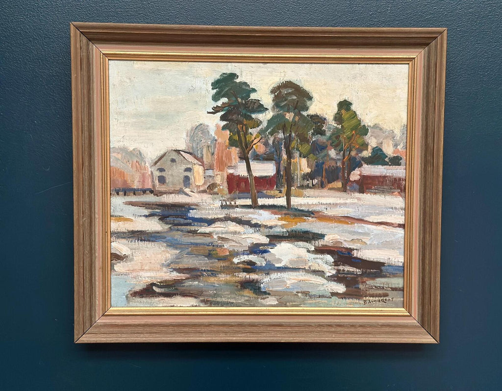 “Winter Landscape” by B. Lundqvist