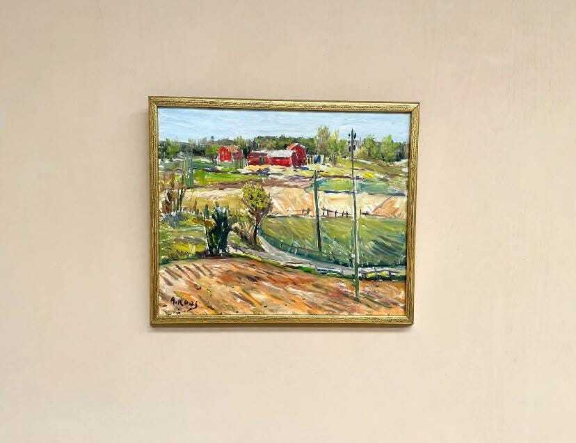 “Landscape” by Alexander Roos (1895–1973)