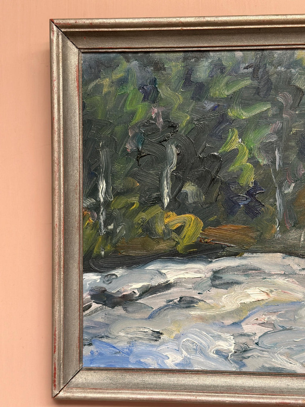 “Vinterlandskap” by Bertil Lindecrantz