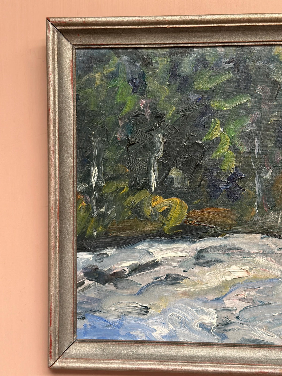 “Vinterlandskap” by Bertil Lindecrantz
