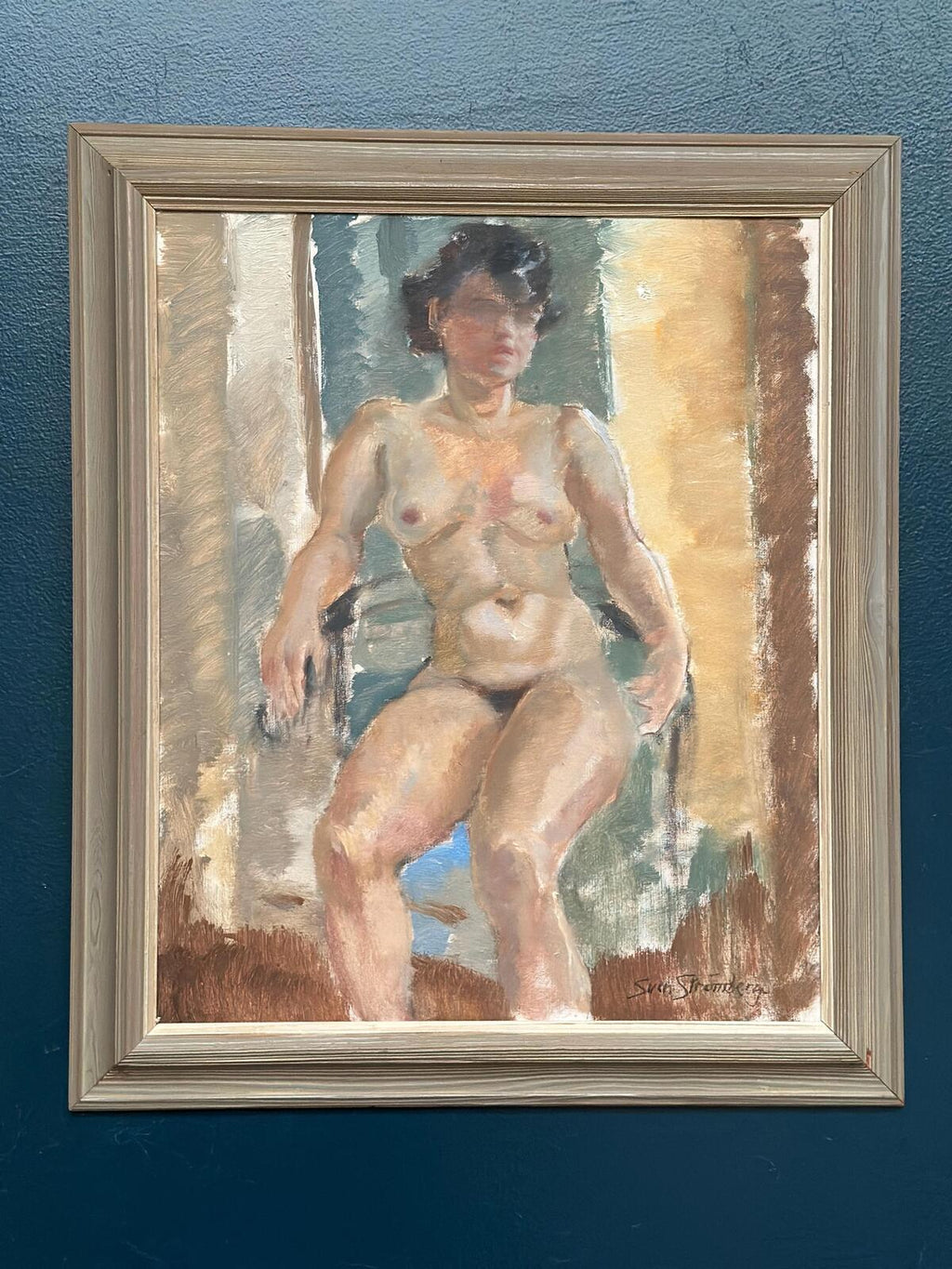 “Seated Lady” by Sven Strömberg