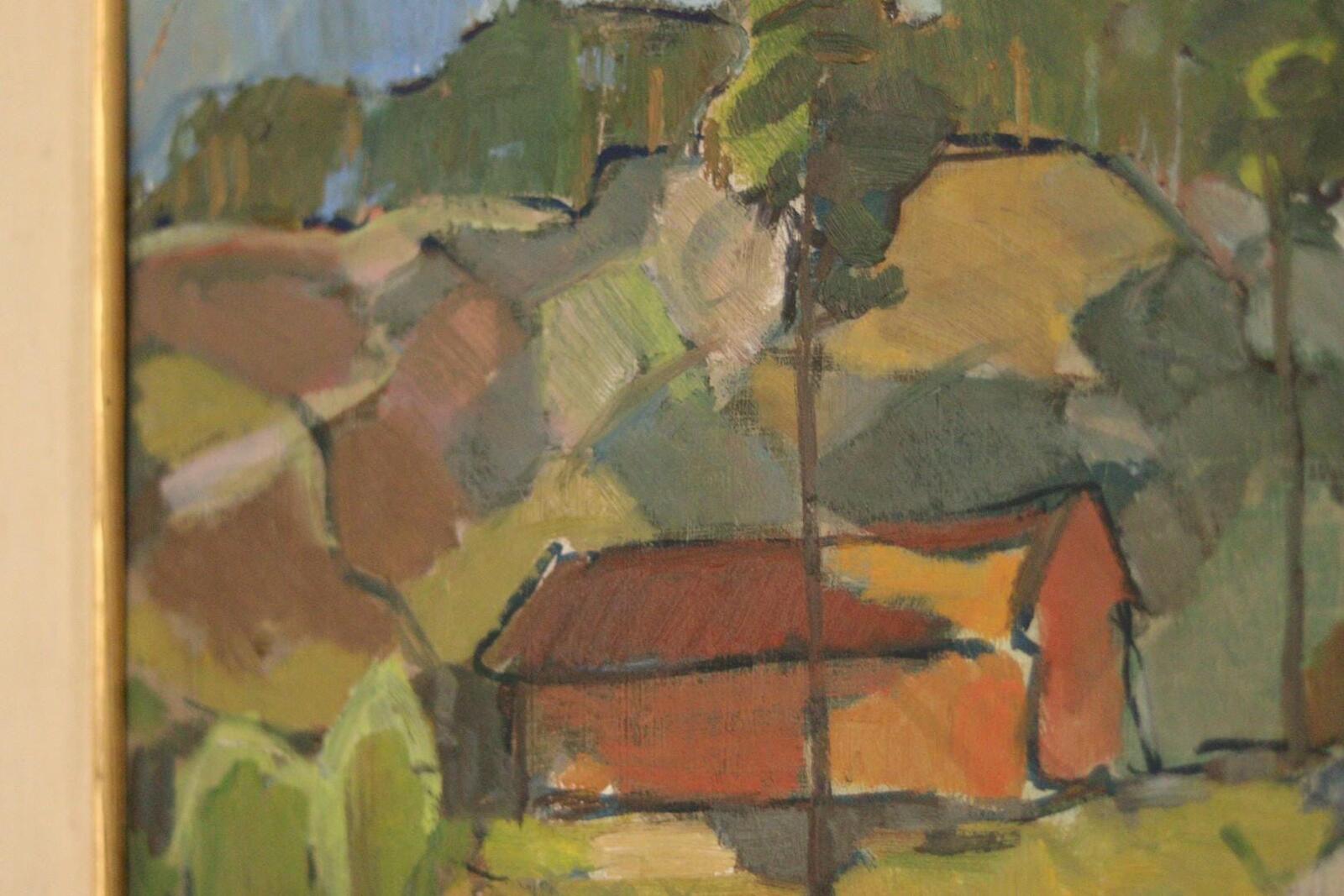 “Village” by Bertil Lundqvist