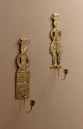 Pair of Mid-Century Brass Danish Sconces