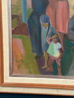 “Family in Tenerife” by Margareta Wallin