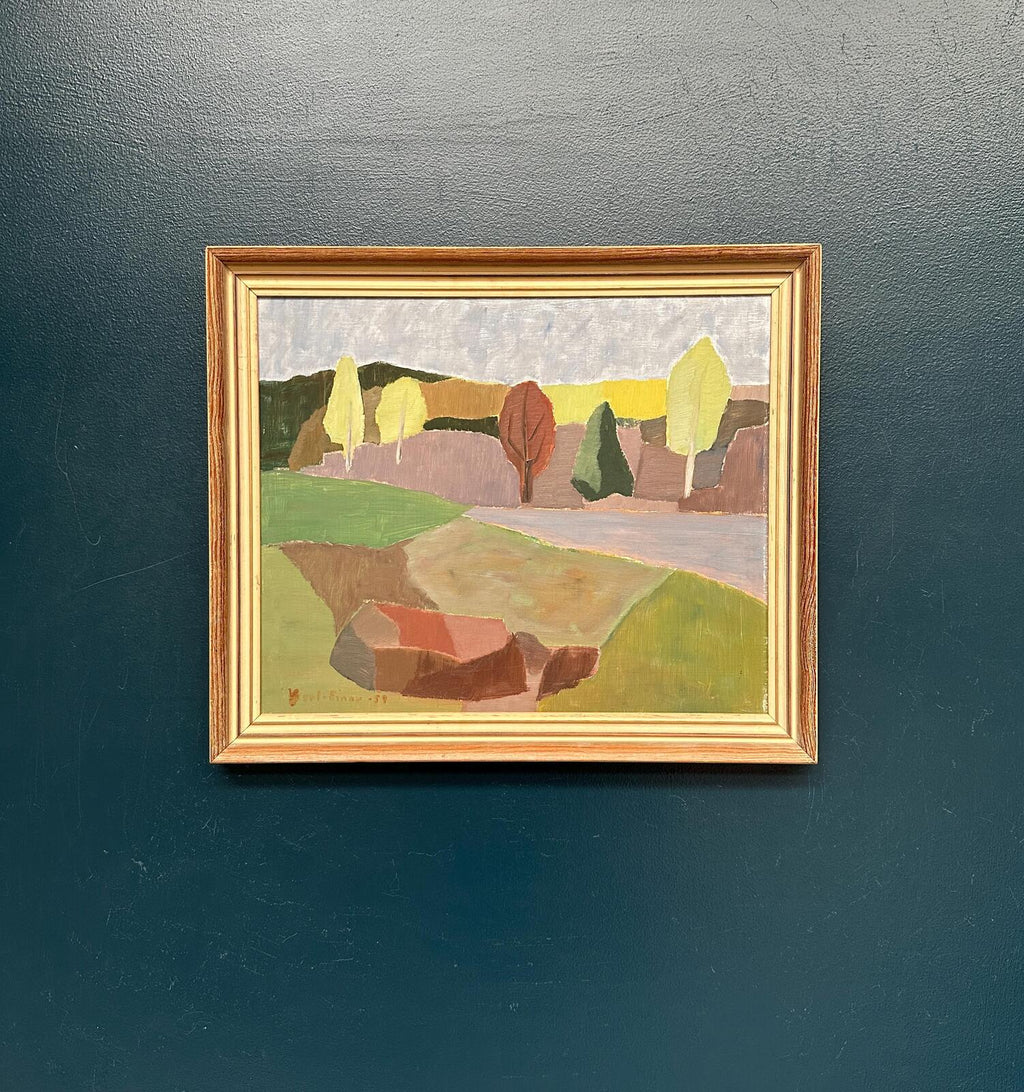 “Trees and Fields” by Carl‑Einar Andersson (1925–1975)