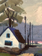 “Landscape with House” by Ingvar Walterström