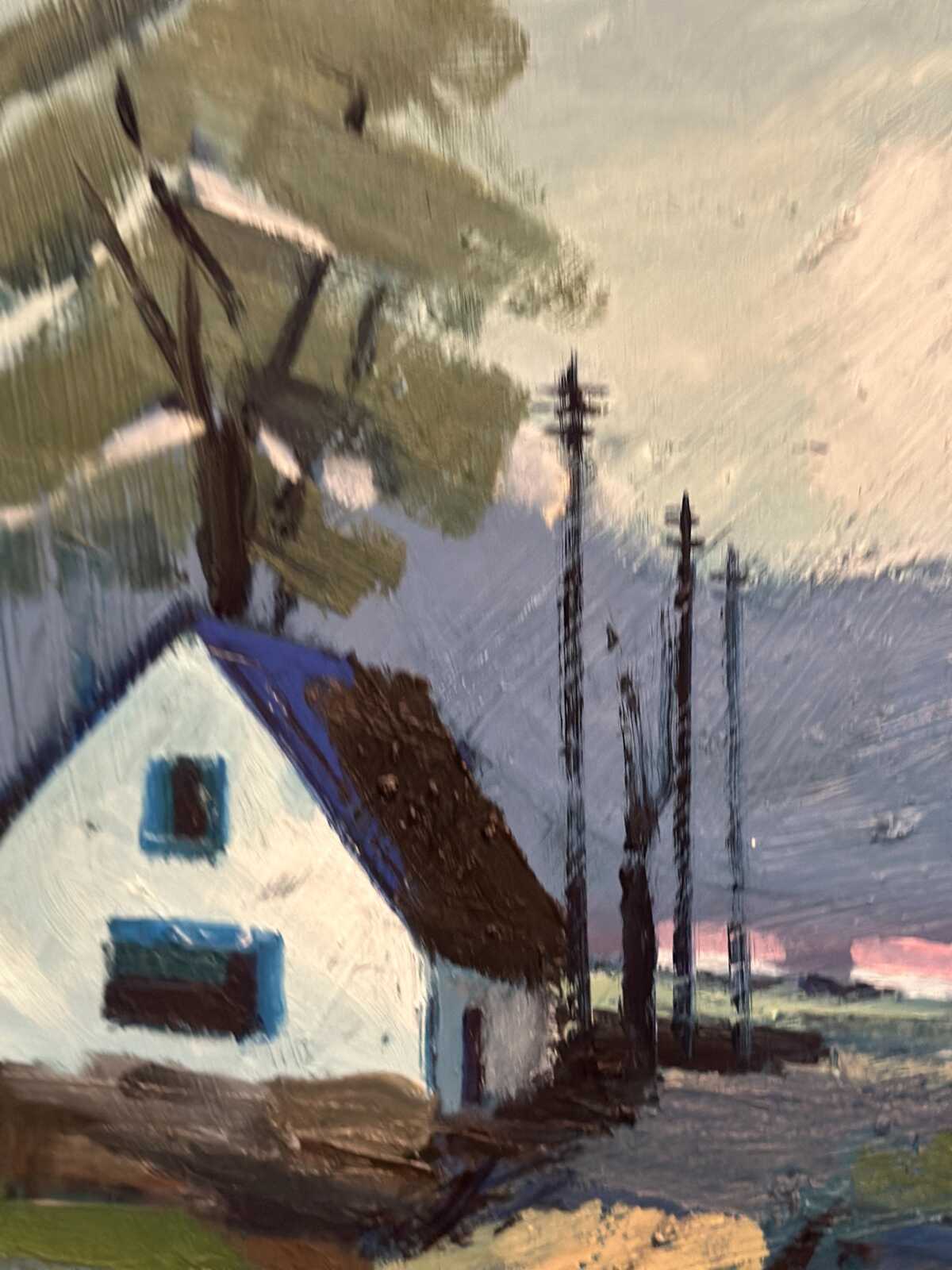 “Landscape with House” by Ingvar Walterström