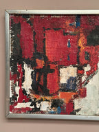 “Cityscape in Red” by Holger Oijens (1907–2004)