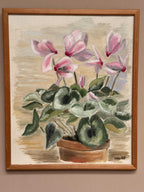 “Still Life with Pink Flowers ” by ADA