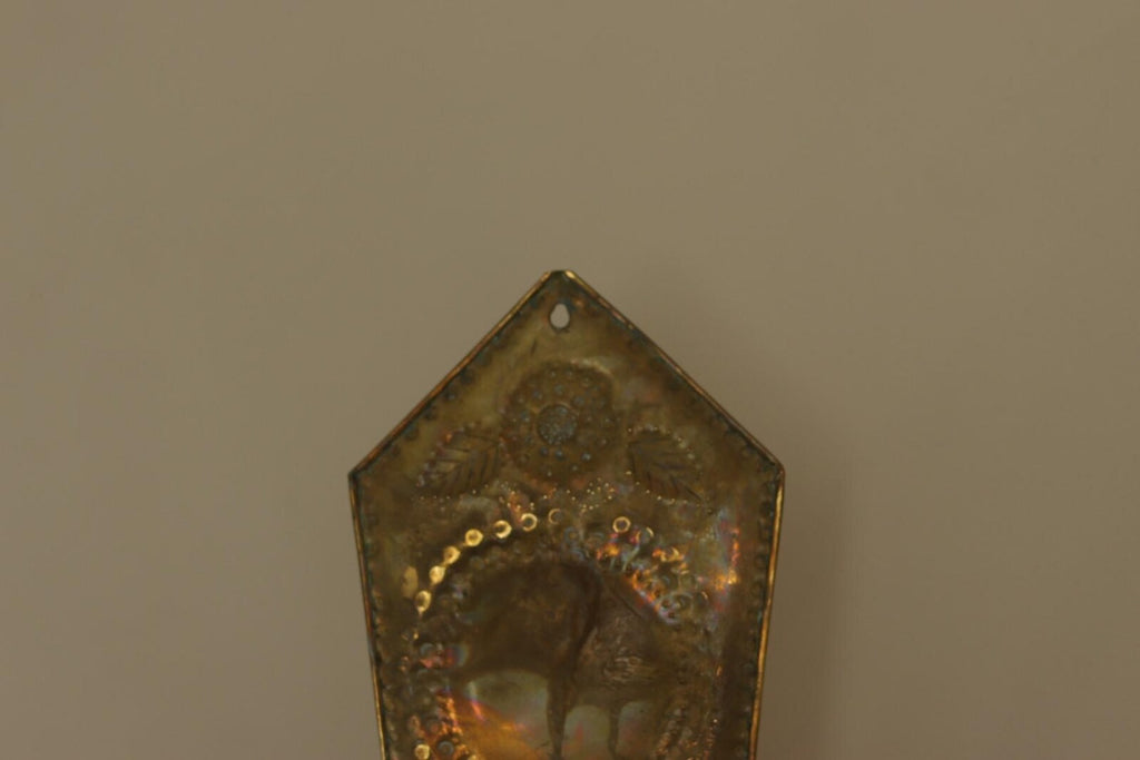 Pair Of Swedish Brass Sconces