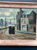 “Figures on Street” by R. Eichburn