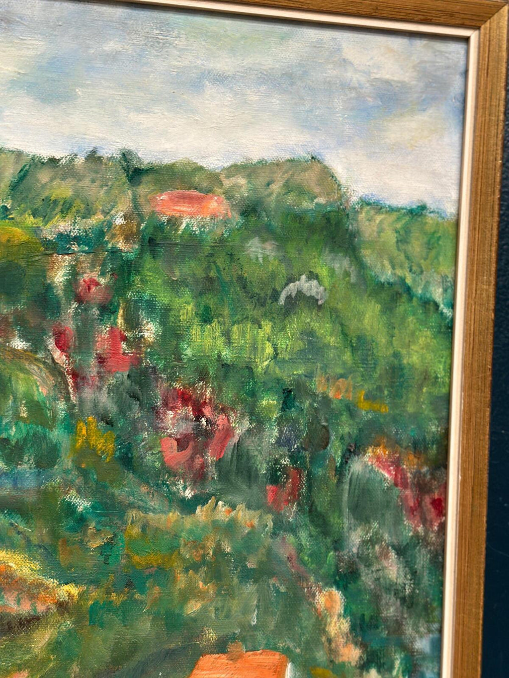 “Hilly Landscape with Houses” by Lalla Blecher
