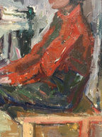 “Figure Composition” by Jerzy Luczak-Szewczyk)