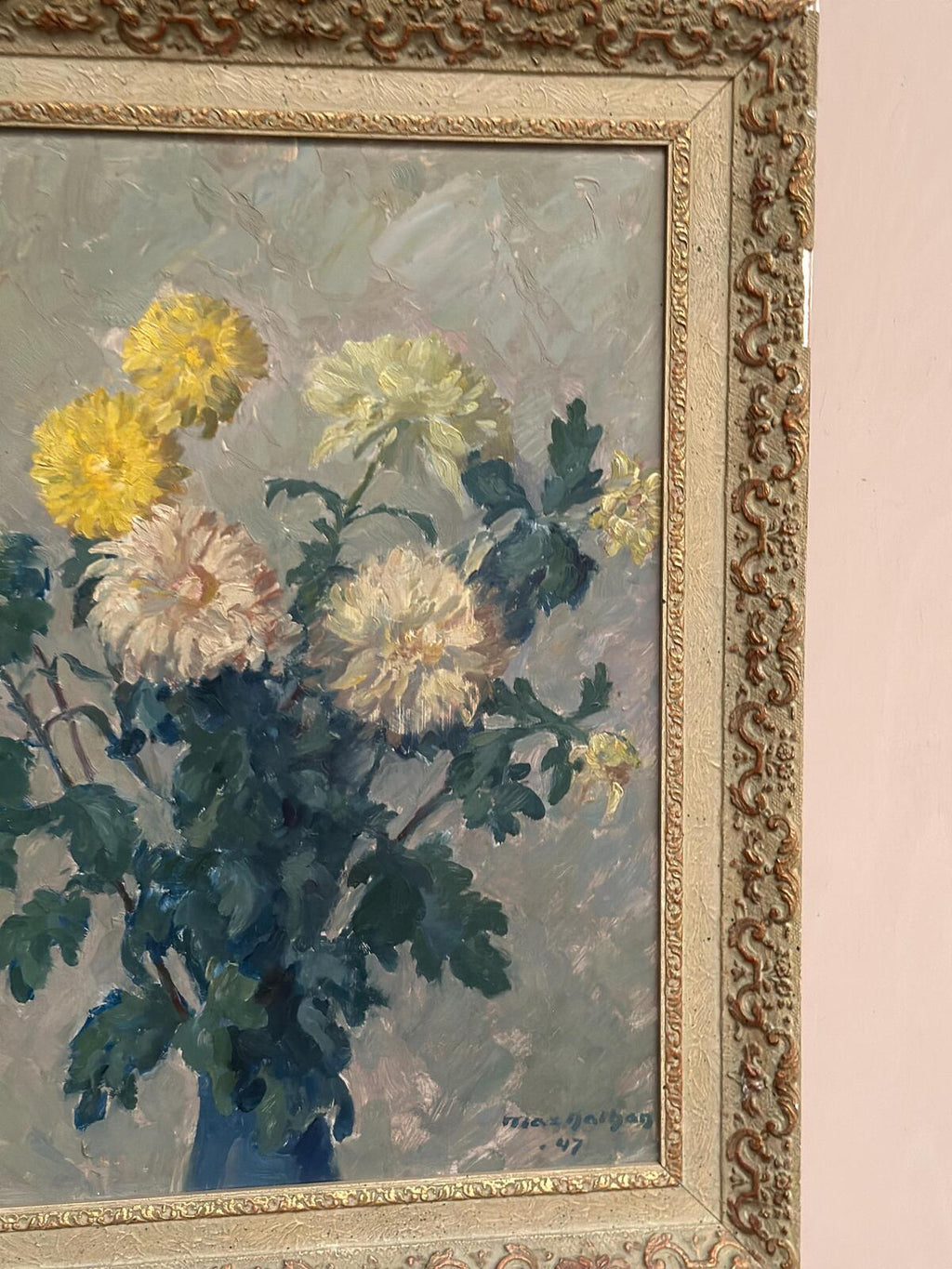 “Chrysanthemums” by Max Hellberg