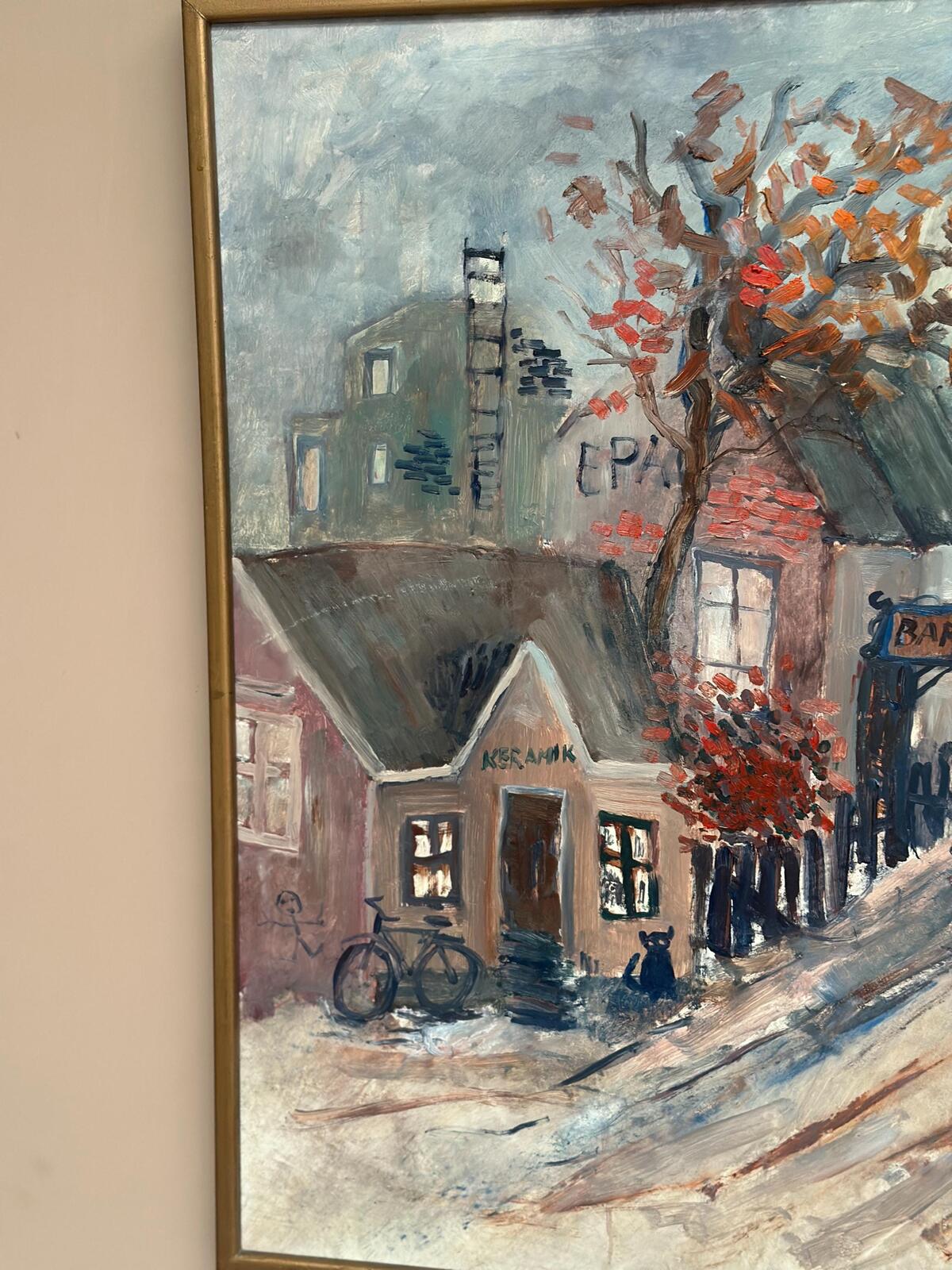 “Bygatan” by Kai Nielsen