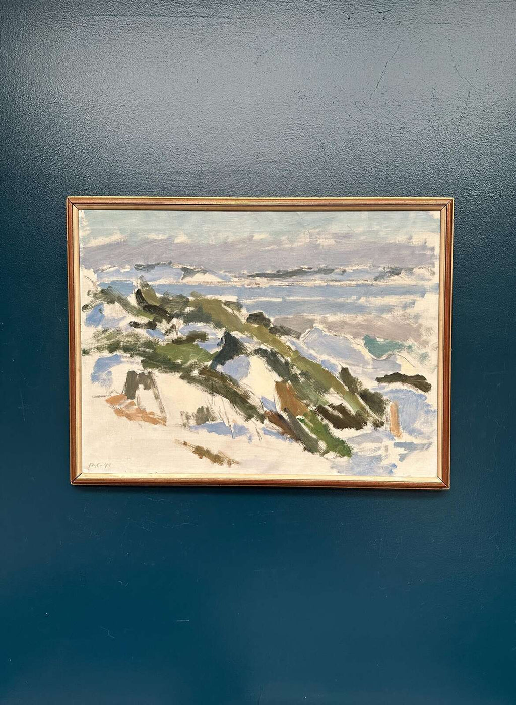 “Winter Landscape” by Frans Mikael Kempe