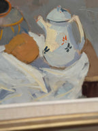 “Stilleben med kaffekannor” by T. Ahlm