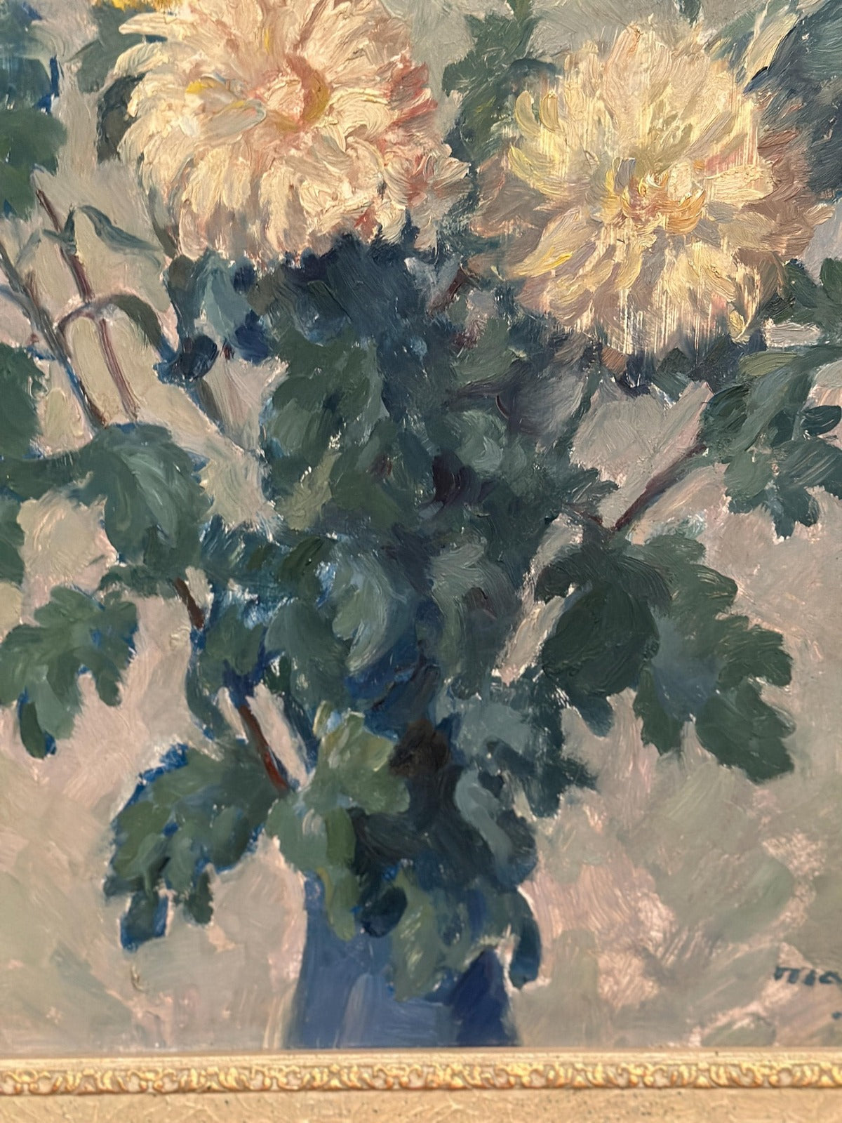 “Chrysanthemums” by Max Hellberg