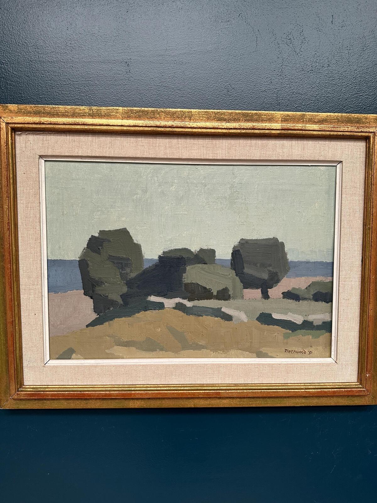 “Landscape” by William Herbert Fleetwood (1915–1993) – 1951