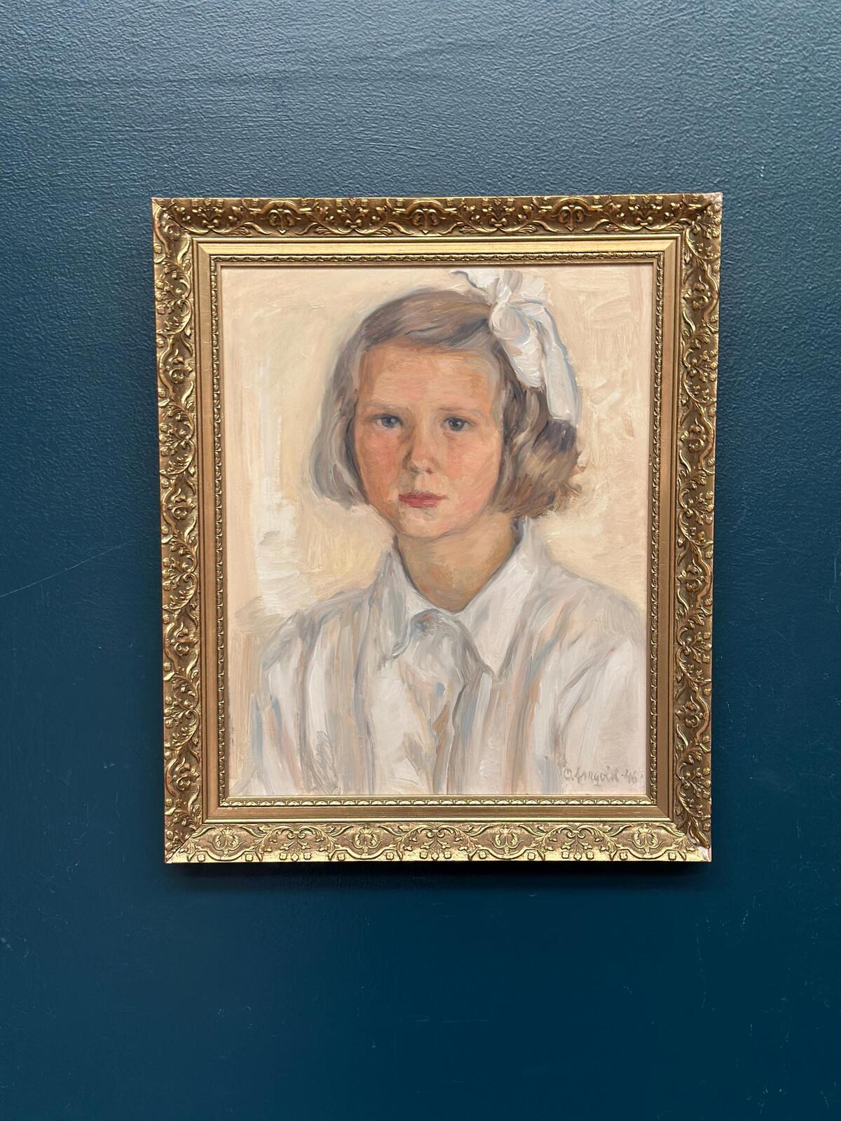 “Portrait of a Girl” by P. O. Linquist