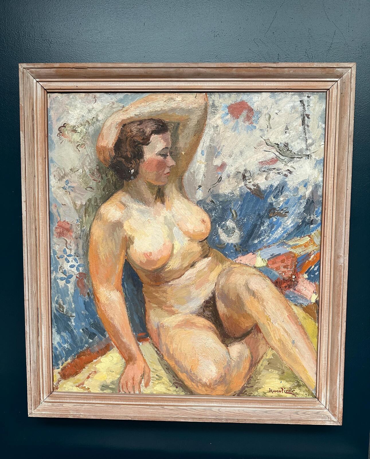 “Nakenstudie” by Hugo Linér (1900–1981)