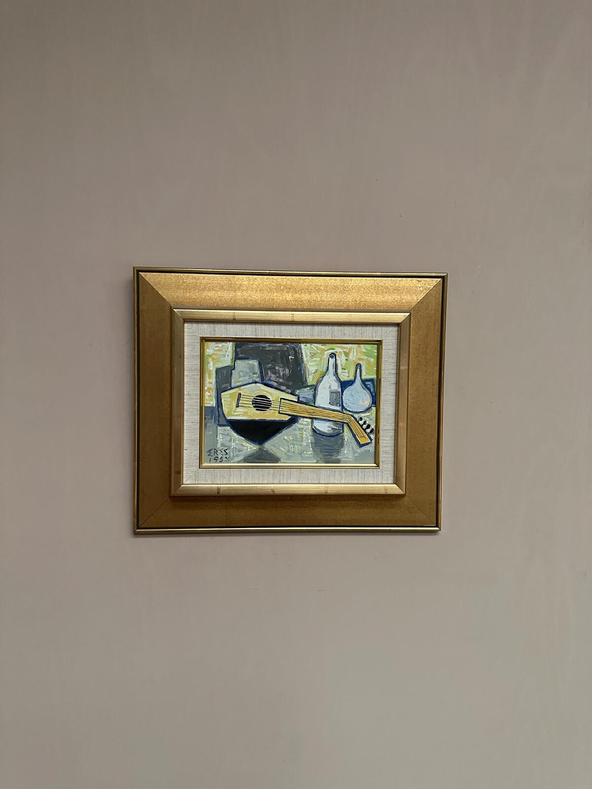 “Still Life with Lute” by Arnold Eres