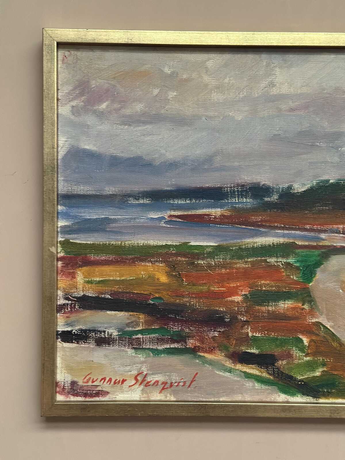“Coastal Landscape” by Gunnar Stenqvist