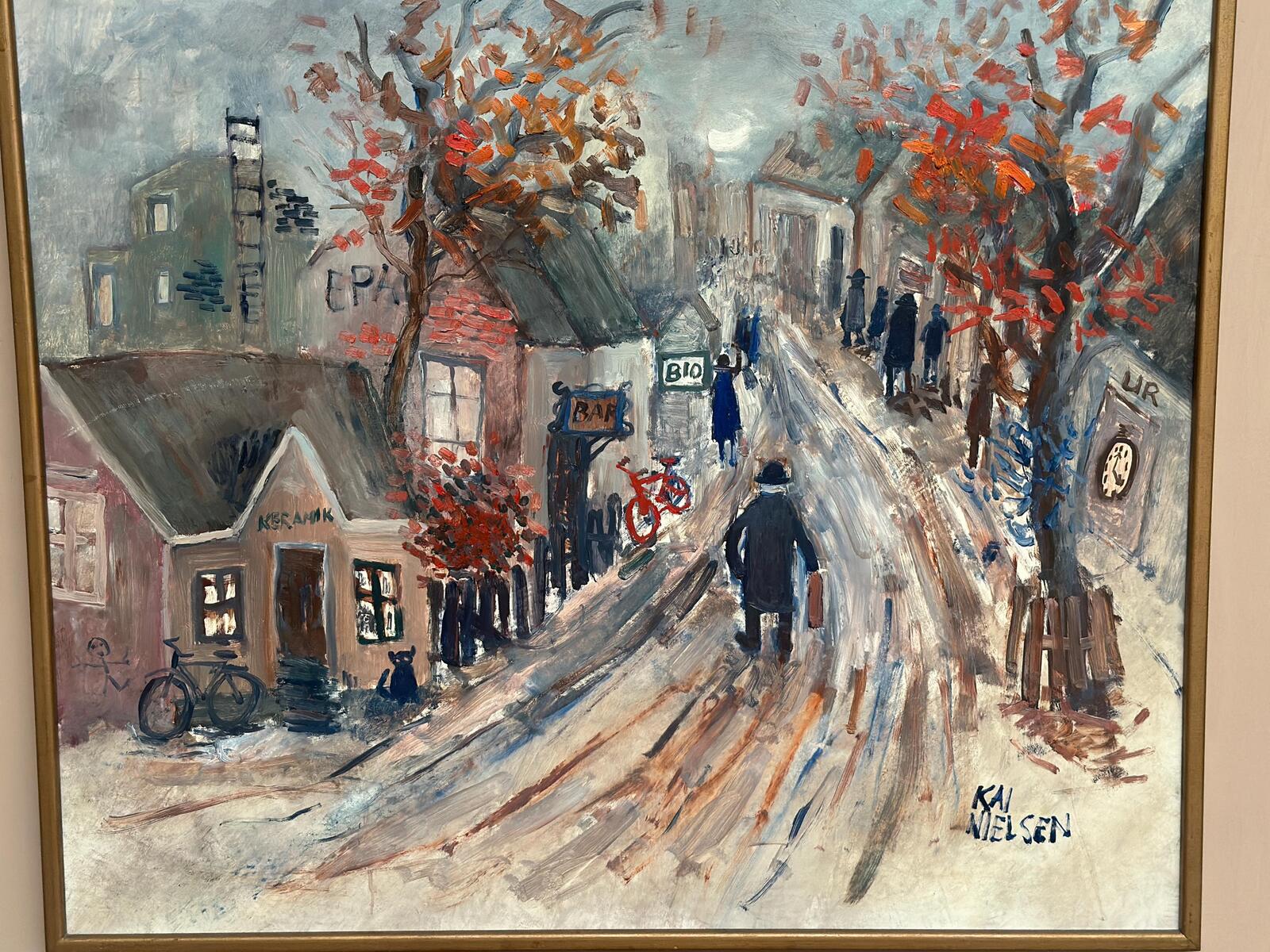 “Bygatan” by Kai Nielsen