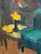 “Motljus i ateljén” by Ulla Borgström (1918–1999)