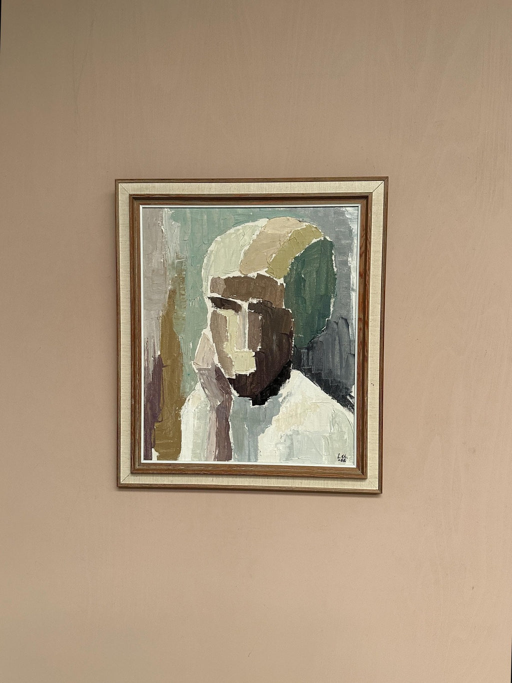 “Cubist Portrait” by Liisa Chaudhuri