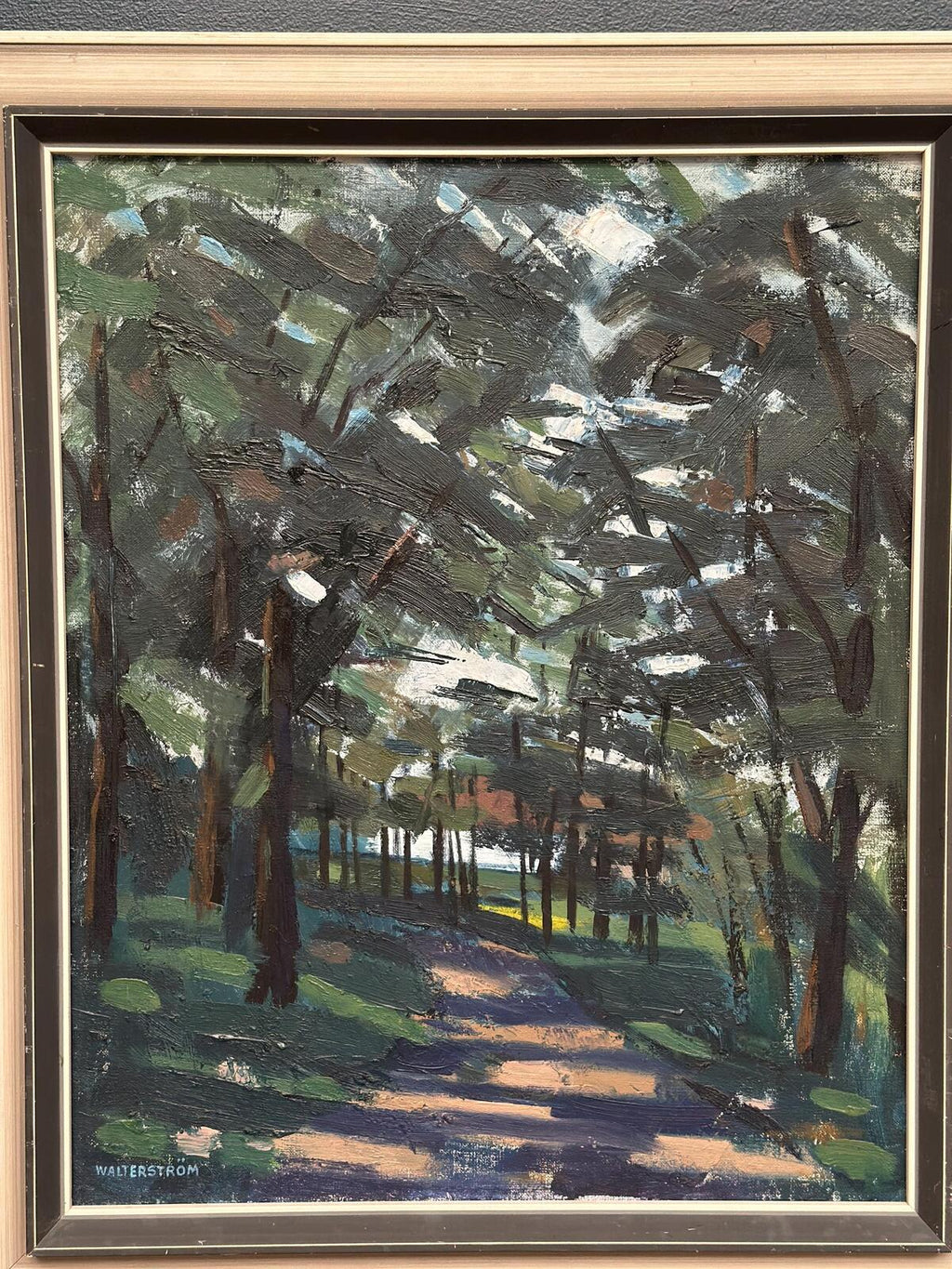 Forest Road III By Ingvar Walterström (1920–1988)