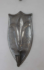 Pair Of Swedish Pewter Sconces