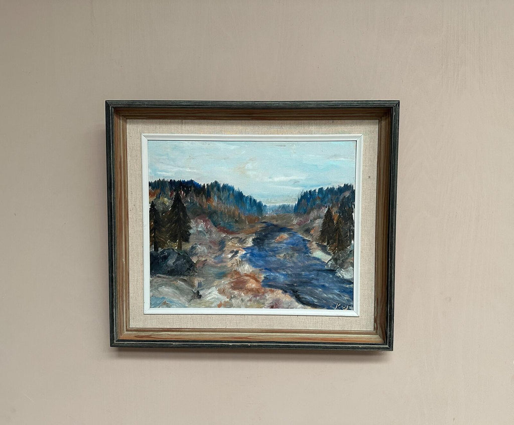 “Landscape with River and Forest” by Kaj